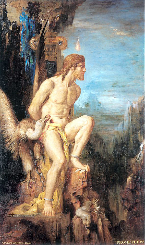 Gustave Moreau, "Prometheus" 