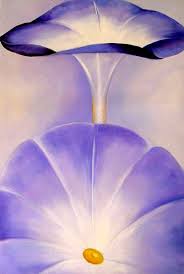 Georgia O'Keeffe, "Lavender Irises"