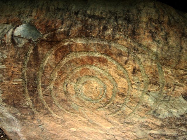 Circles at Knowth, Ireland