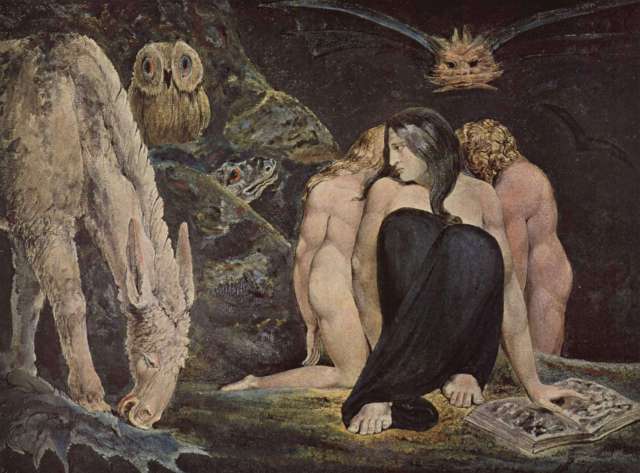 William Blake, “The Triple Hecate”