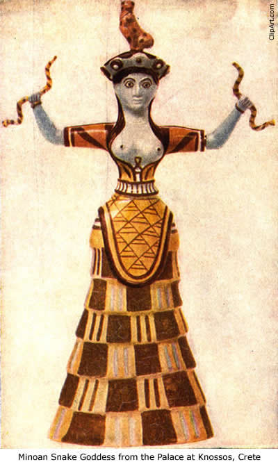 The Minoan Snake Goddess